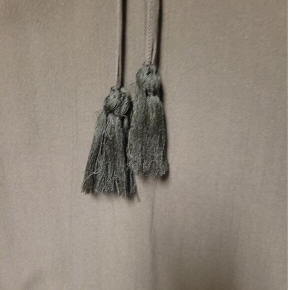 Lagenlook Long Tunic Mini Dress Boho Beachy Minimalist Layering‎ Comfort Size M - Picture 5 of 8